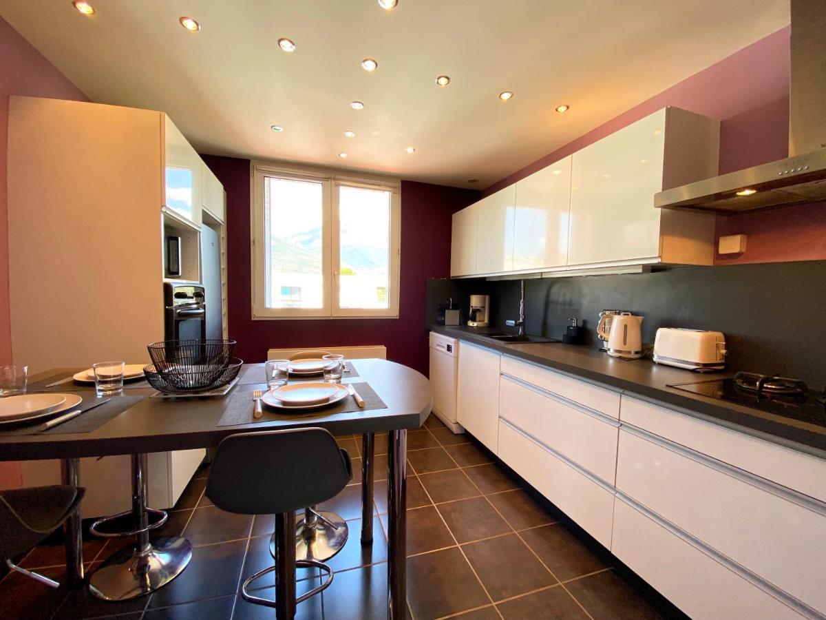 Appartement Cosy - Vue Sur Les Montagnes シャンベリ エクステリア 写真